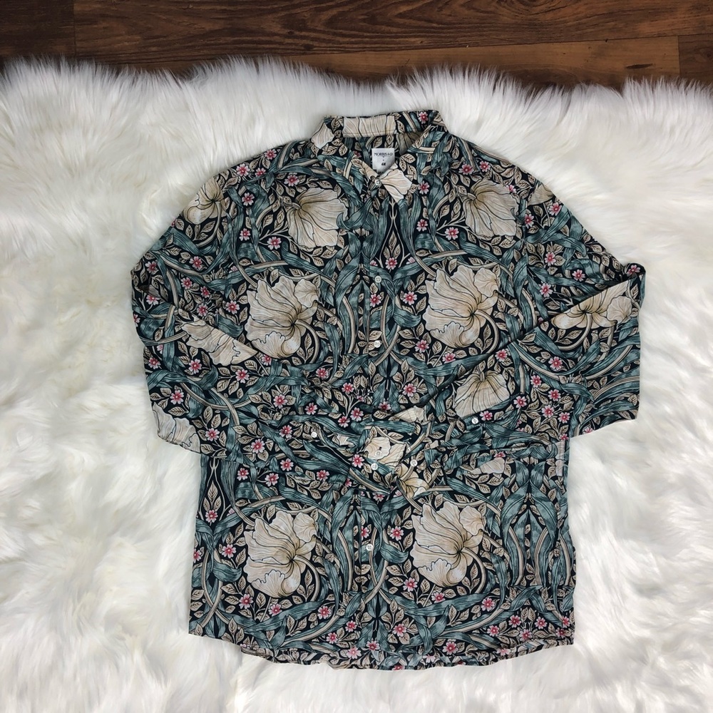 H&M Morris and co button down Mens dress shirt